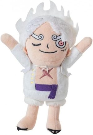Peluche One Piece Luffy Gear 5 extensible 27 cm