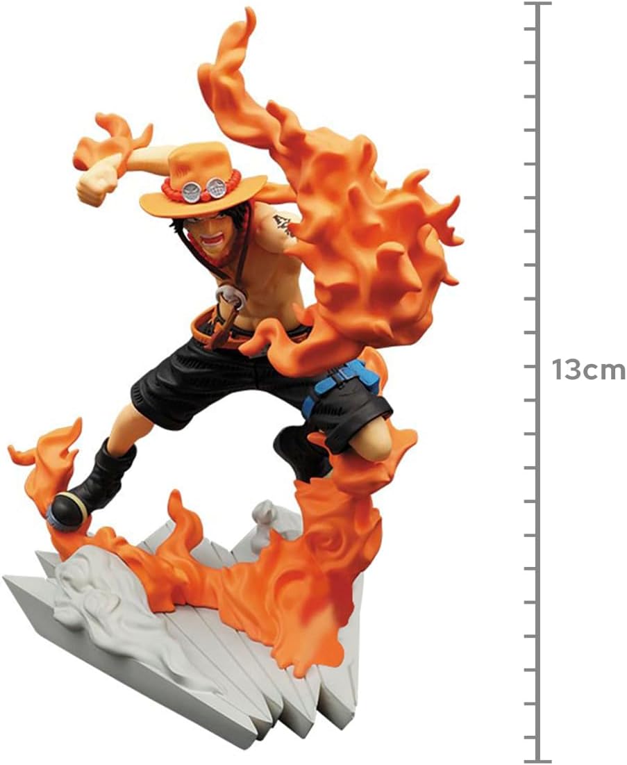 Figurine One Piece Portgas D Ace Senkozekkei 9 cm Banpresto BP19492 – Image 3