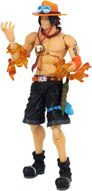 Figurine d'action Portgas D. Ace One Piece en PVC 180 mm Megahouse