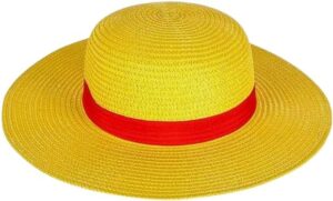 Chapeau cosplay Monkey D. Luffy jaune One Piece