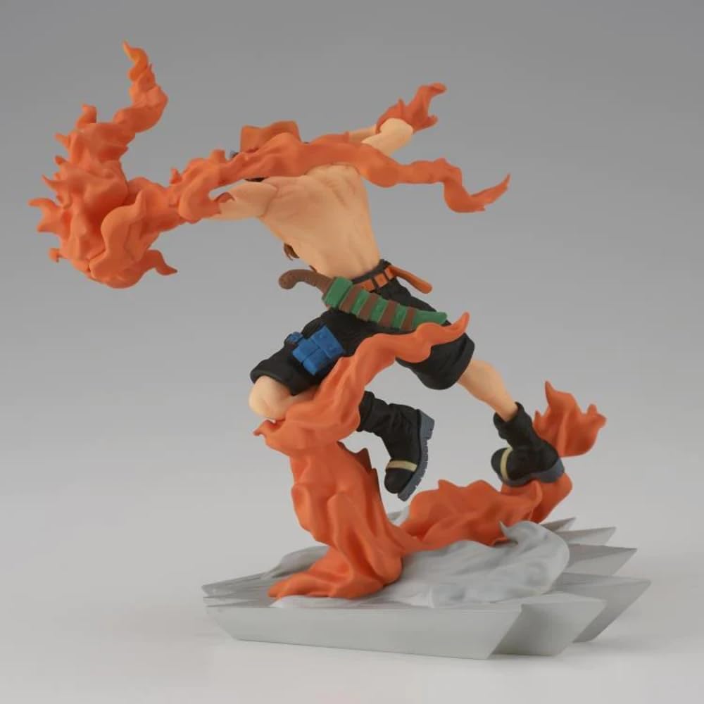 Figurine One Piece Portgas D Ace Senkozekkei 9 cm Banpresto BP19492 – Image 6