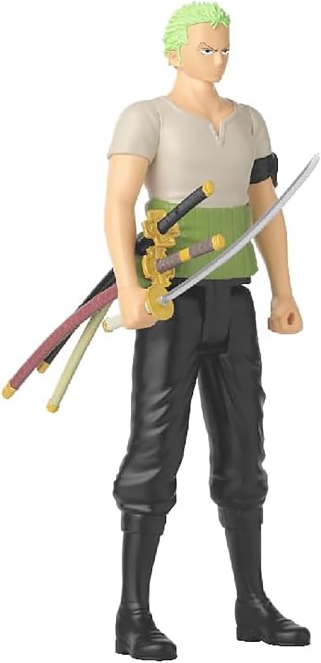 Figurine articulée One Piece Roronoa Zoro Mega 30 cm – Image 3