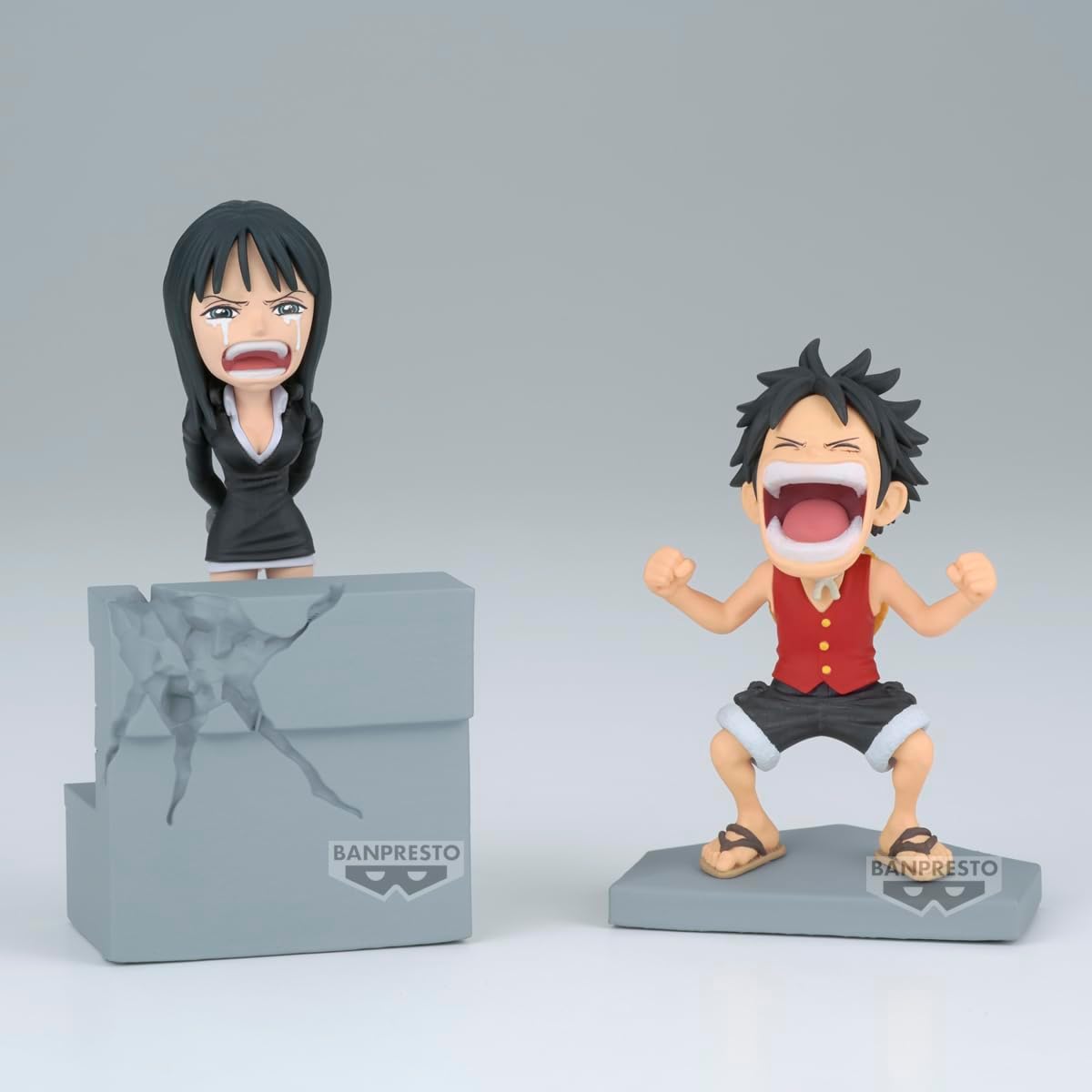Figurine One Piece Nico Robin & Monkey D. Luffy Log Stories 10 cm – Image 3