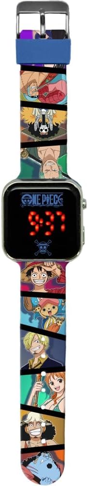Montre numérique One Piece avec écran LED et bracelet en silicone – Image 2