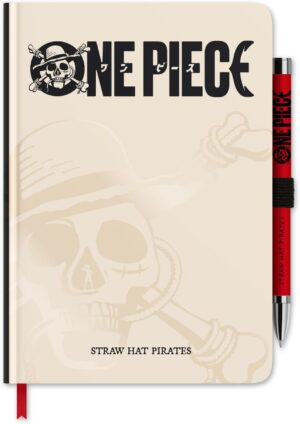 Carnet pointillé A5 One Piece avec stylo