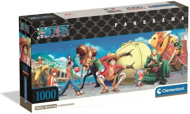 Puzzle Panorama One Piece 1000 pièces Compact Box Clementoni