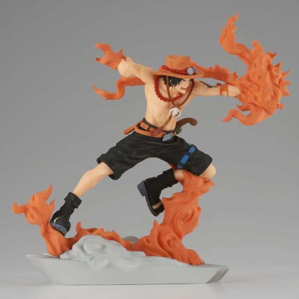Figurine One Piece Portgas D Ace Senkozekkei 9 cm Banpresto BP19492 – Image 5