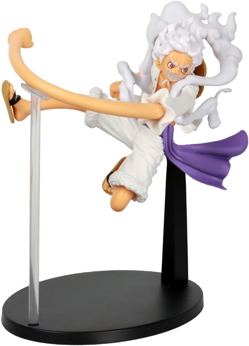 Figurine One Piece Monkey D. Luffy Gear 5 Banpresto Battle Record – Image 4