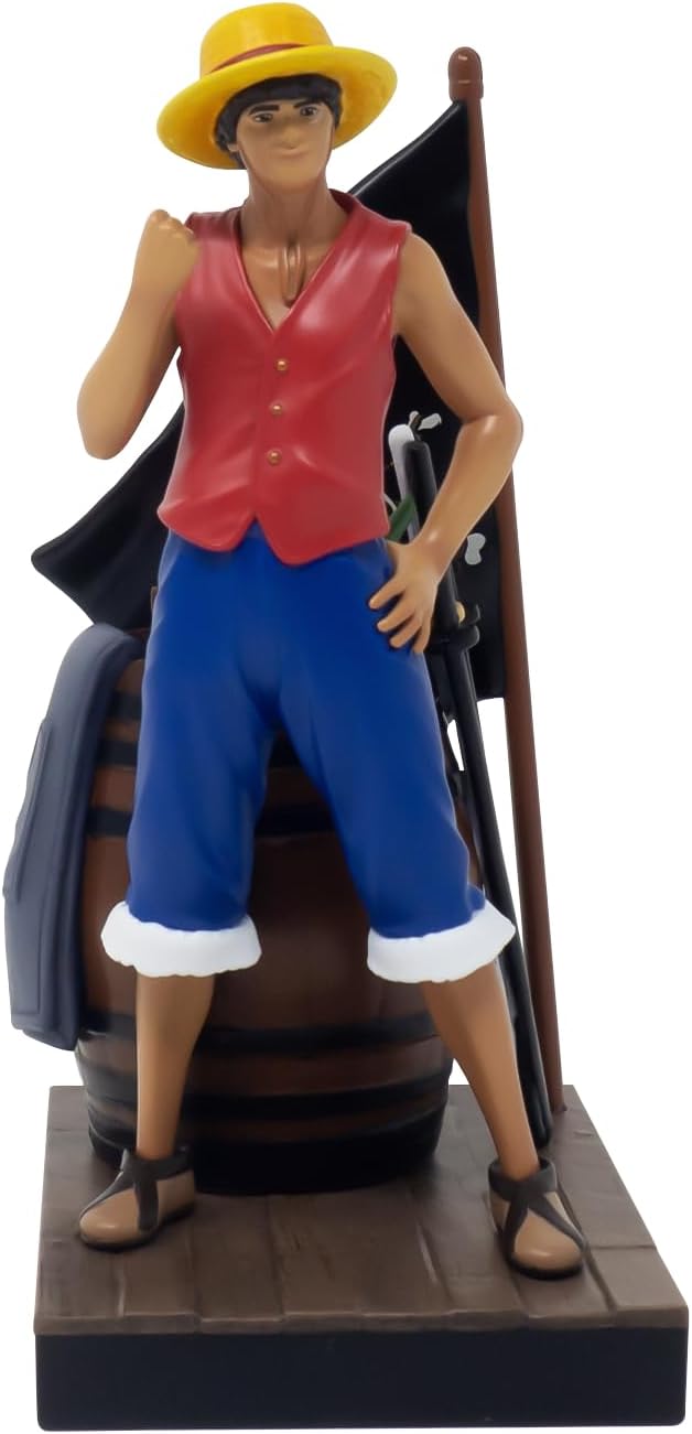 Kit Netflix Chill One Piece avec figurine Luffy et gourde isotherme – Image 2