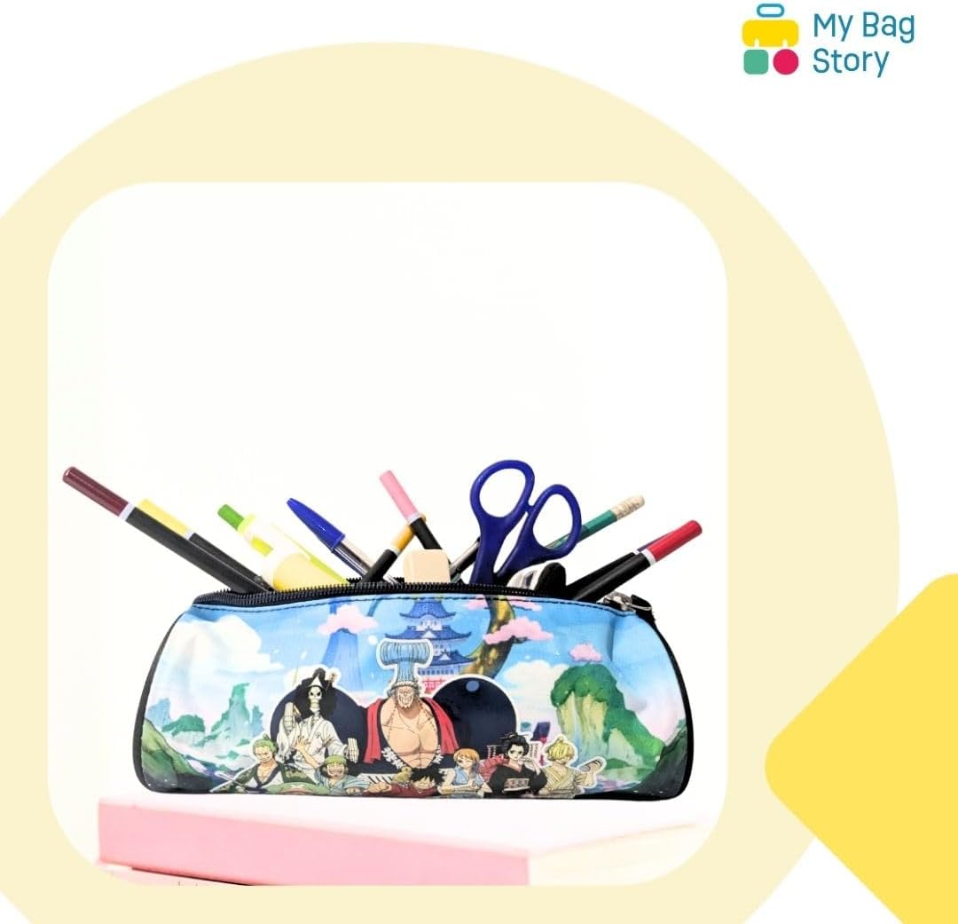 Trousse scolaire One Piece garçon zippée 1 compartiment – Image 4