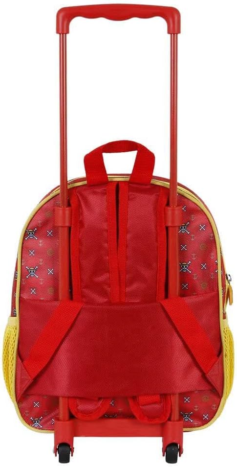 Sac à dos à roulettes 3D rouge Luffy, One Piece – Image 7