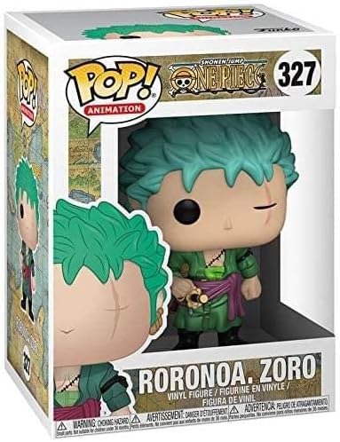 Figurine Pop One Piece Roronoa Zoro en vinyle 9,5 cm – Image 2