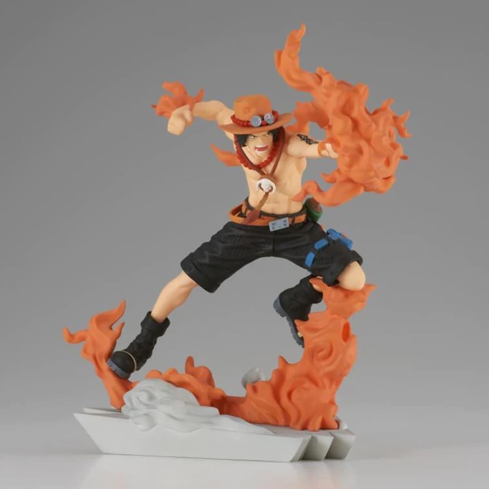 Figurine One Piece Portgas D Ace Senkozekkei 9 cm Banpresto BP19492 – Image 4