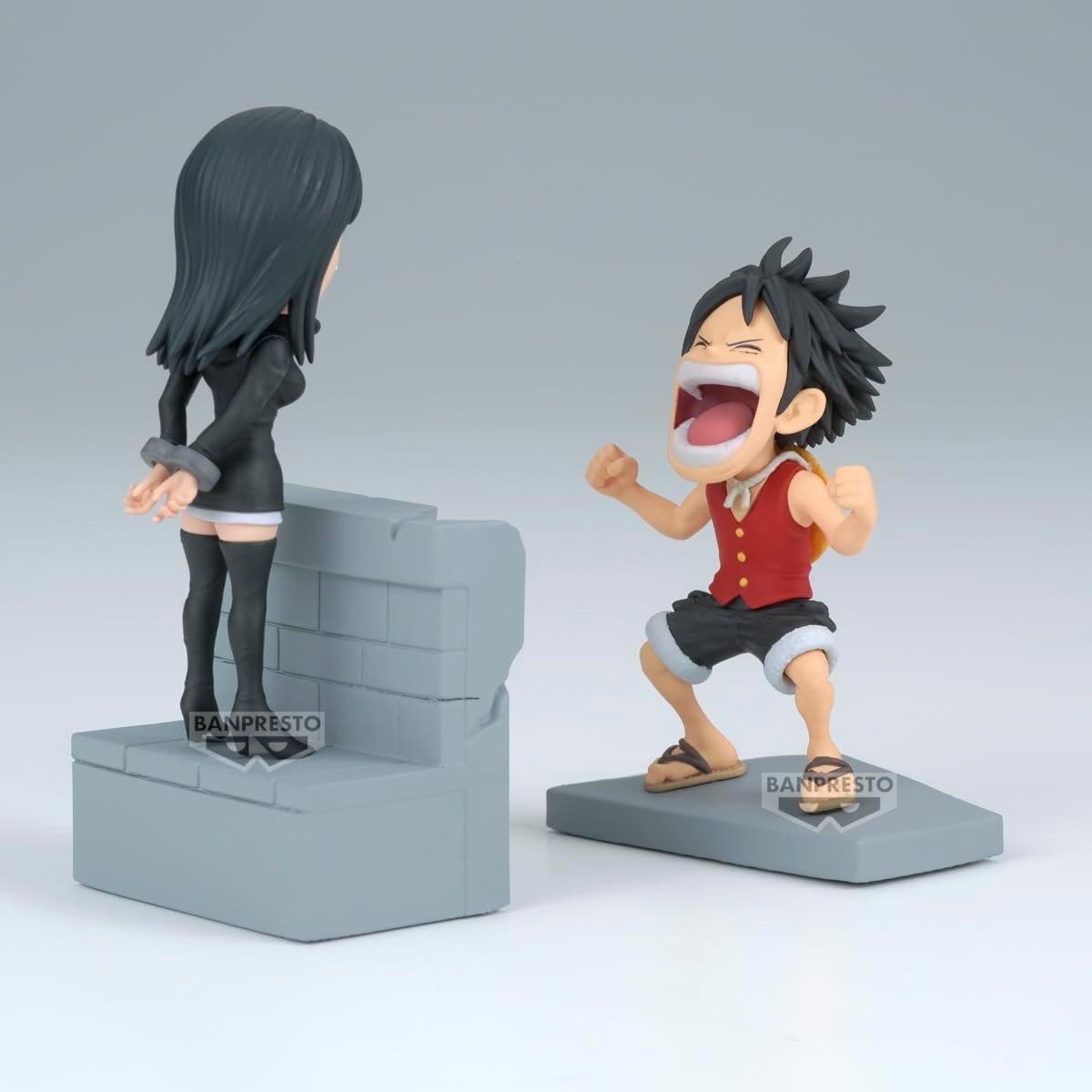 Figurine One Piece Nico Robin & Monkey D. Luffy Log Stories 10 cm – Image 6