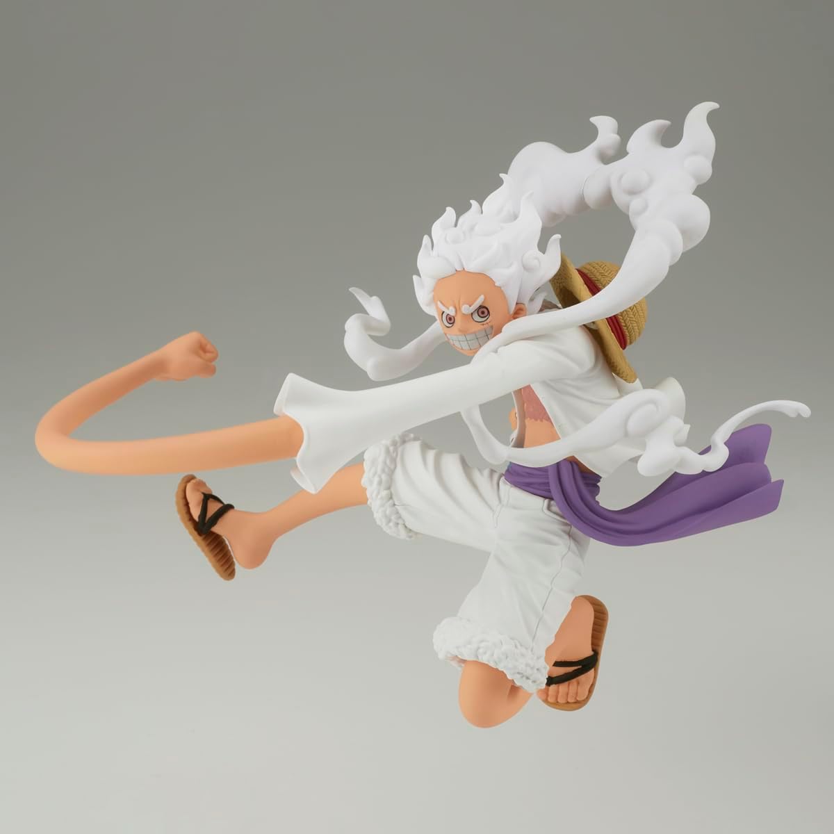 Figurine One Piece Monkey D. Luffy Gear 5 Banpresto Battle Record – Image 6