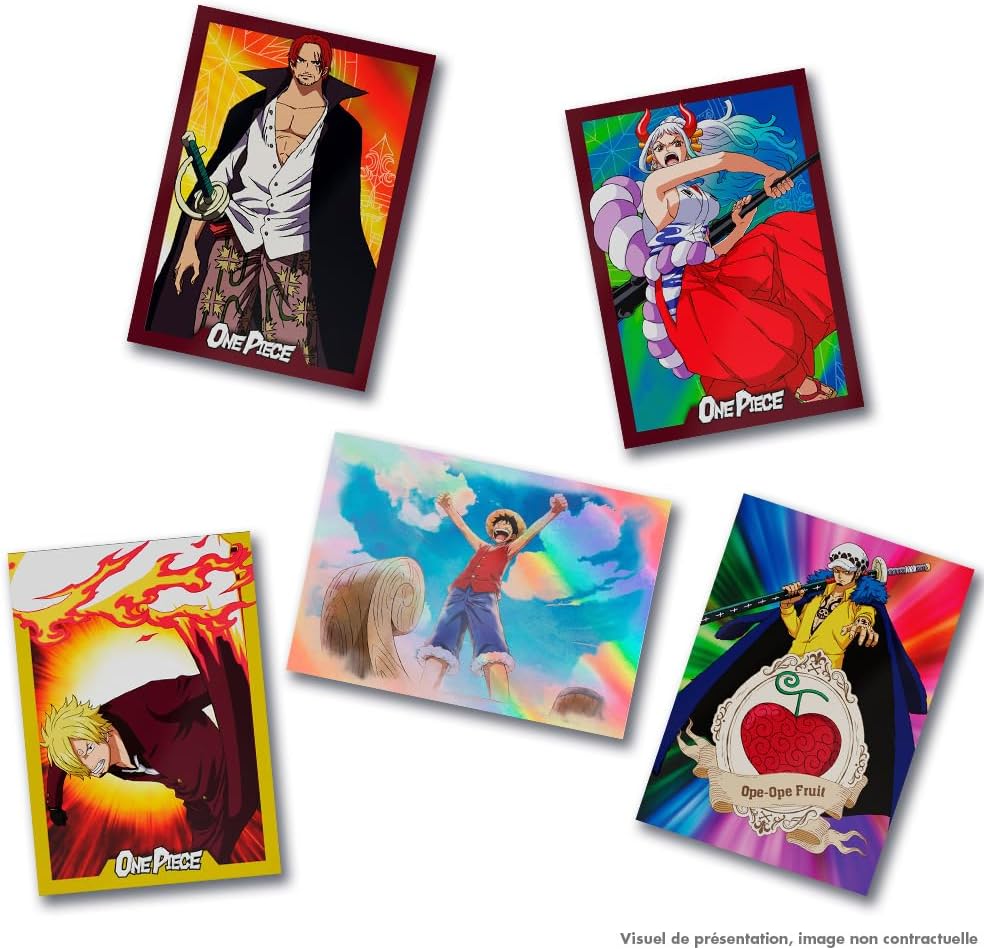 Starter Pack One Piece 25e Anniversaire Panini avec classeur et carte limitée Luffy – Image 4