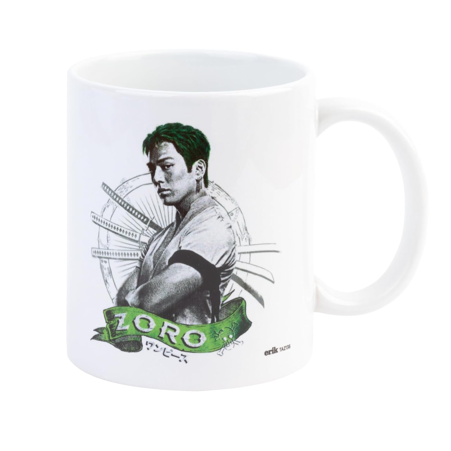Mug One Piece Zoro en céramique 350 ml – Image 3