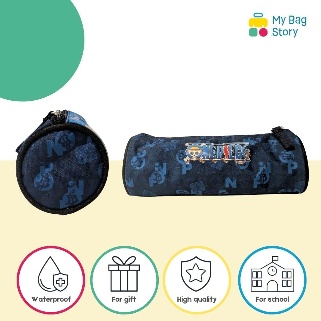 Trousse scolaire One Piece garçon zippée 1 compartiment – Image 3