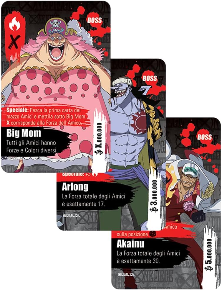 Jeu de cartes coopératif One Piece Nakama Amis & Ennemis, édition en italien, 1 à 5 joueurs, 10+ – Image 7
