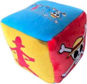 Coussin cube 6 faces One Piece Lufy 25 x 25 cm