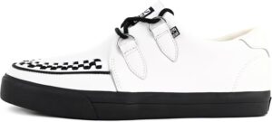 Chaussures Creeper T.U.K. à lacets en cuir et daim