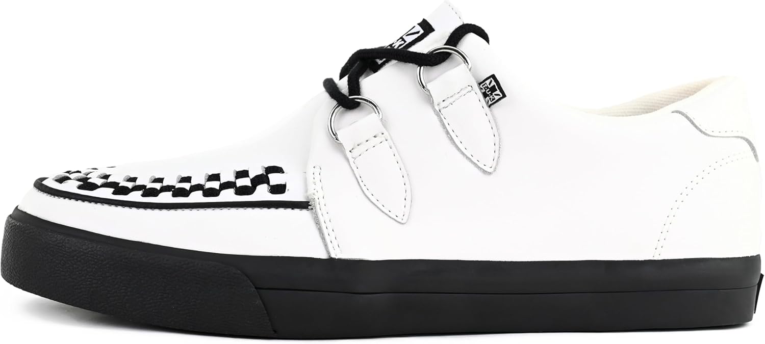 Chaussures Creeper T.U.K. à lacets en cuir et daim