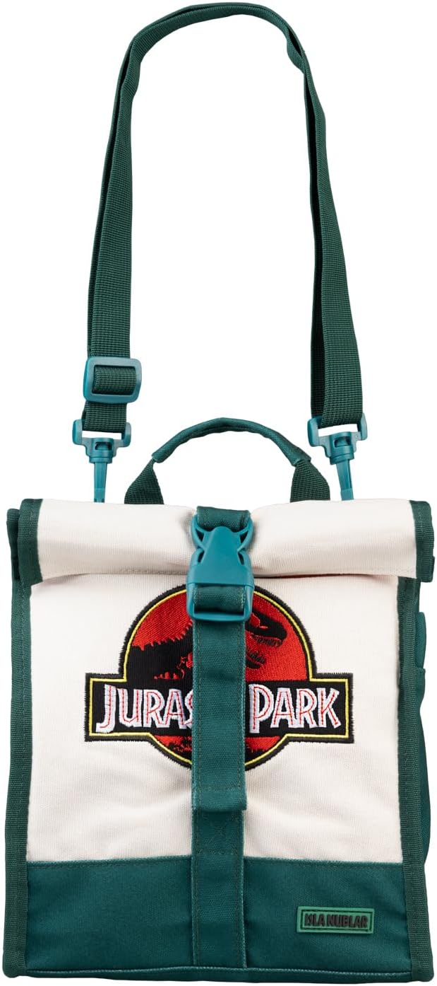 Sac lunch isotherme Jurassic Park en coton et aluminium – Image 3