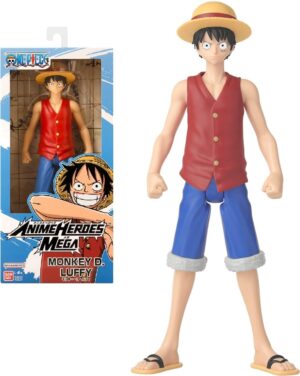 Luffy Mega 30 cm Anime Heroes de Bandai - One Piece