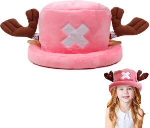 Bonnet en peluche Chopper One Piece pour adulte et enfant
