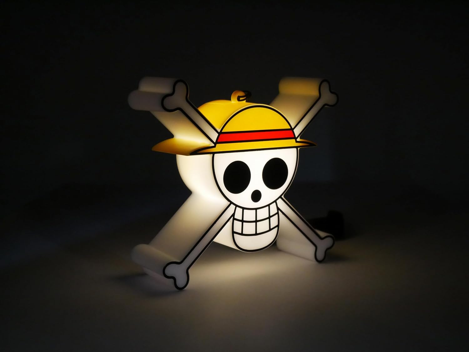 Veilleuse Skull One Piece LED 9 cm Teknofun avec dragonne – Image 6