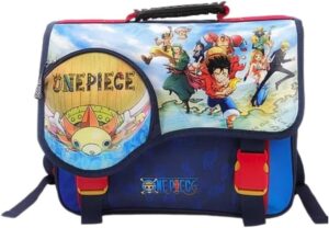 Cartable garçon One Piece 2 compartiments 38x31x13 cm
