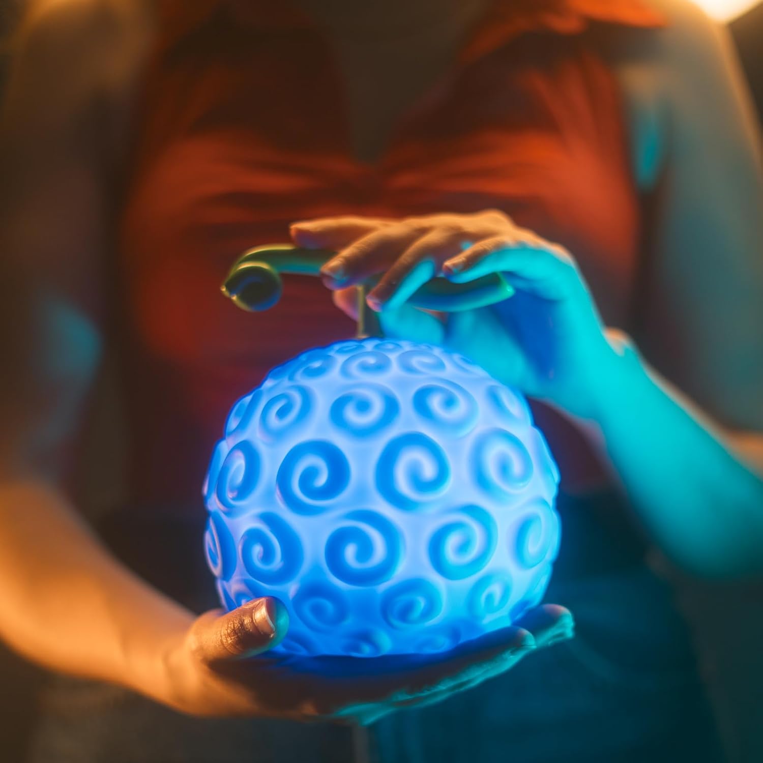 Lampe 3D One Piece Fruit du Démon violet – Image 4