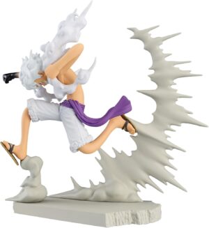 Figurine One Piece Monkey D. Luffy Gear 5 Senkozekkei 7 cm