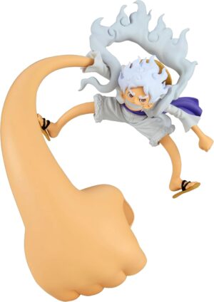 Figurine One Piece Luffy Gear 5 bras géant 12 cm