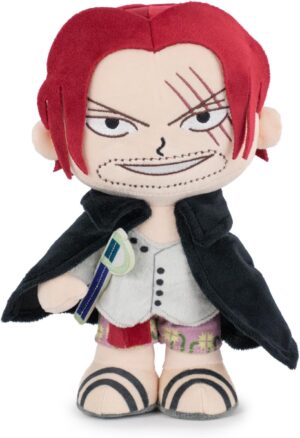 Peluche One Piece 28 cm Luffy, Sanji, Zoro et Shanks