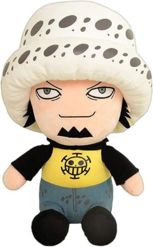 Peluche Trafalgar Law One Piece en polyester 20 cm