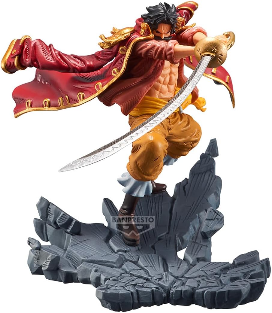 Figurine One Piece GOL D. Roger Banpresto Manhood Special 9 cm – Image 3