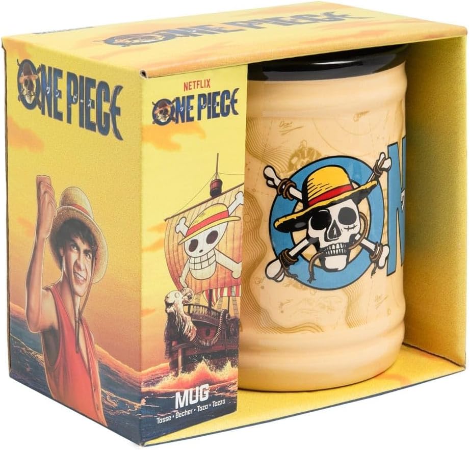 Tasse One Piece en céramique à relief 350 Paladone – Image 4