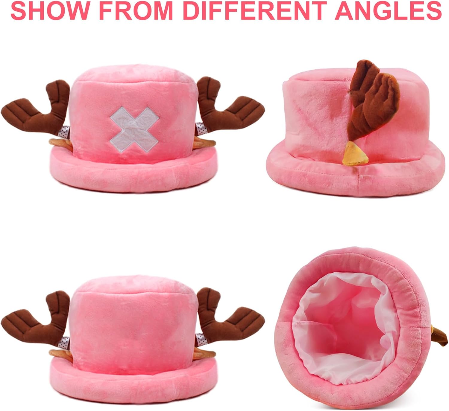 Bonnet en peluche Chopper One Piece pour adulte et enfant – Image 5