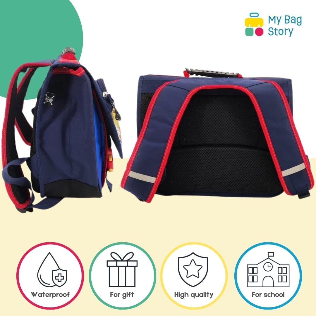 Cartable garçon One Piece 2 compartiments 38x31x13 cm – Image 5