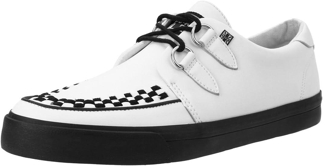 Chaussures Creeper T.U.K. à lacets en cuir et daim – Image 3