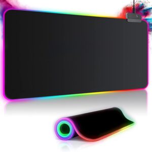 Tapis de souris One Piece RGB XXL à 14 effets LED
