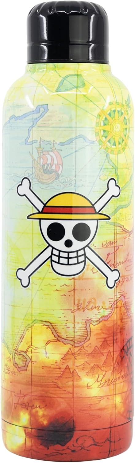 Gourde réutilisable One Piece Luffy en acier inoxydable 515 ml – Image 2