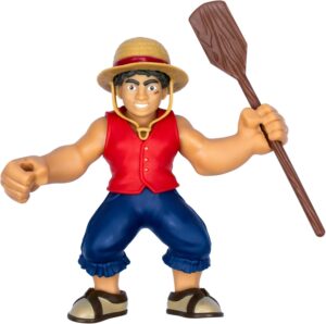 Jouet Luffy One Piece Goo Jit Zu ultra élastique 17,8 cm
