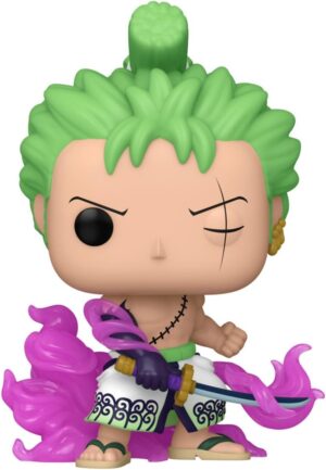 Figurine Pop! One Piece Roronoa Zoro with Enma Glow in The Dark 1288