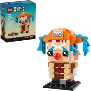 LEGO One Piece Baggy le Clown BrickHeadz 40800, figurine à construire dès 8 ans