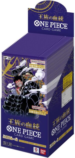 Boîte One Piece Card Game OP-10 Royal Bloodline avec 24 packs