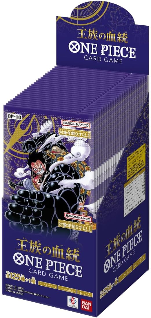 Boîte One Piece Card Game OP-10 Royal Bloodline avec 24 packs