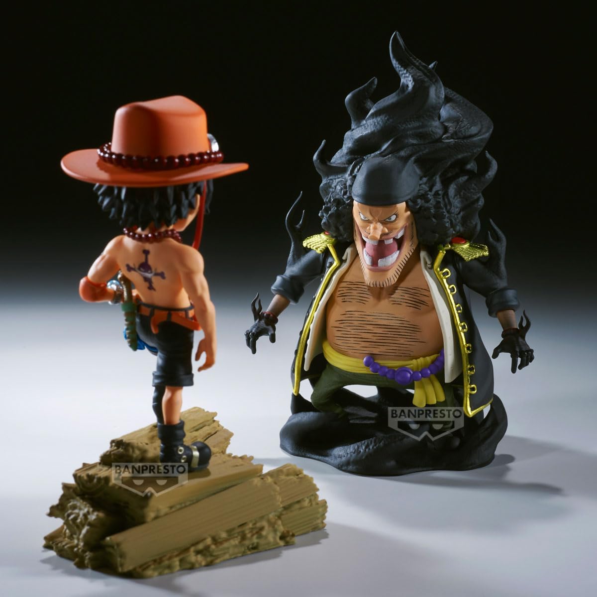 Figurine One Piece Portgas D. Ace vs Marshall D. Teach Log Stories 8 cm – Image 8