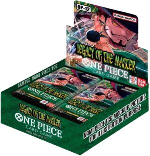 Boîte de boosters One Piece TCG OP-12 Legacy of the Master, 24 packs